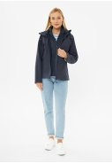 Derbe damesregenjas Blauw - Adeby 5