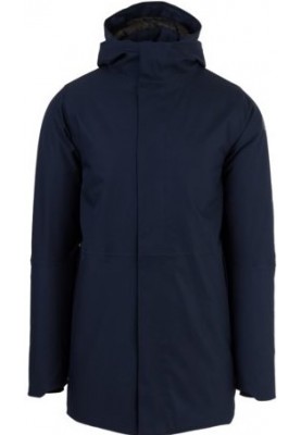 Donkerblauwe winterjas Urban outdoor Clean Jacket van Agu