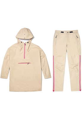 Dripp Rainwear damesregenpak Beige - Camel Kick