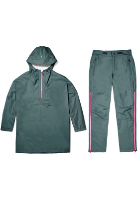 Dripp Rainwear damesregenpak Groen - Green Machine