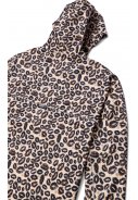 Dripp Rainwear damesregenponcho Beige/Bruin - Leopard Kiss 8