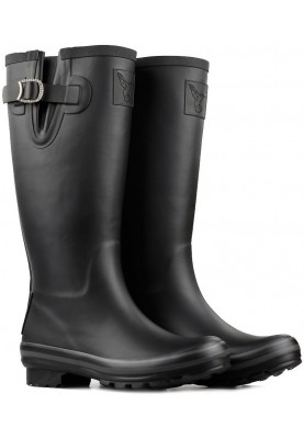 Evercreatures damesregenlaarzen - All Black