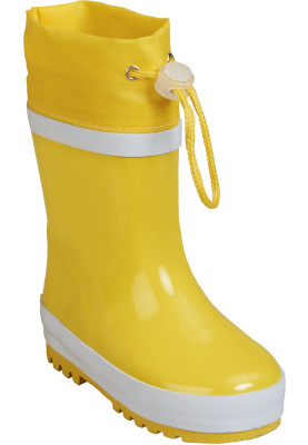 Geel gevoerde regenlaars van Playshoes