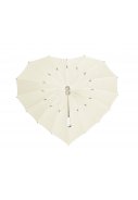 Hartjes paraplu Wit 3