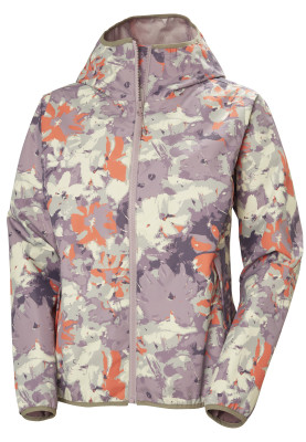 Helly Hansen damesregenjas Paars - Core Graphic