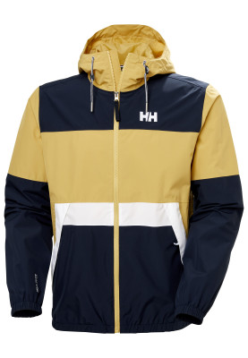 Helly Hansen herenregenjas Blauw/Geel - Koster Rain Jacket