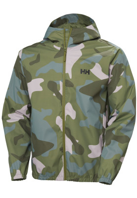 Helly Hansen herenregenjas Groen - Core Graphic