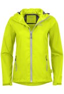 Highlander damesregenjas Geel/Neon - Stow and Go 4