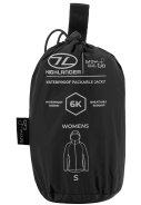 Highlander regenjas Zwart - Stow and Go 3