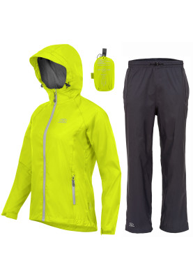 Highlander regenpak Geel/Neon - Stow and Go