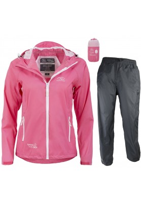 Highlander regenpak Roze - Stow and Go