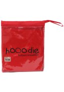 Hooodie regenponcho Rood 2