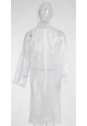Huismerk kinderwegwerp poncho Roze/Transparant - Combi Deal 2
