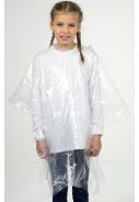 Huismerk kinderwegwerp poncho Transparant 3