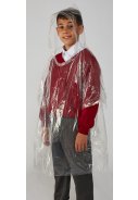 Huismerk kinderwegwerp poncho Transparant 2