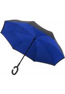 Huismerk paraplu Blauw/Zwart 2