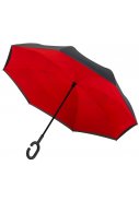 Huismerk paraplu Rood/Zwart 2