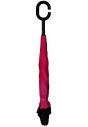 Huismerk paraplu Roze/Zwart 3