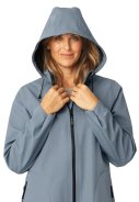 Ilse Jacobsen damesregenjas Blauw/Grijs - RAIN128 3