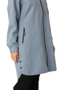 Ilse Jacobsen damesregenjas Blauw/Grijs - RAIN128 4
