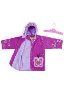 Kidorable kinderregenjas Paars/Roze - Butterfly 4