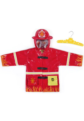 Kidorable kinderregenjas Rood - Fireman