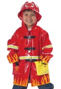 Kidorable kinderregenjas Rood - Fireman 3