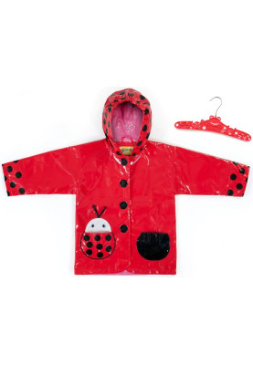 Kidorable kinderregenjas Rood - Ladybug