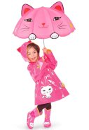 Kidorable kinderregenjas Roze - Lucky Cat 2