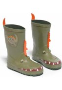Kidorable kinderregenlaarzen Groen - Dino 2