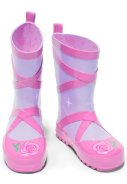 Kidorable kinderregenlaarzen Paars/Roze - Ballet 2