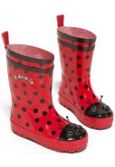 Kidorable kinderregenlaarzen Rood - Ladybug 2