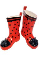 Kidorable kinderregenlaarzen Rood - Ladybug 4