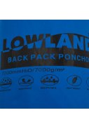 Lowland regenponcho Blauw 5