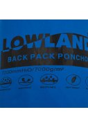 Lowland regenponcho Blauw 4