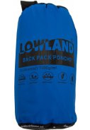 Lowland regenponcho Blauw 2
