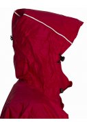 Lowland regenponcho Rood 2