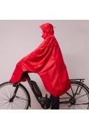Lowland regenponcho Rood 5
