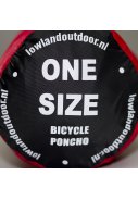 Lowland regenponcho Rood 2