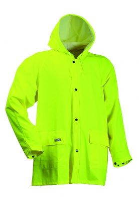Lyngsøe Rainwear Regenjas fluor geel
