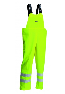 Lyngsøe Rainwear Hi-Vis Amerikaanse overall fluor geel