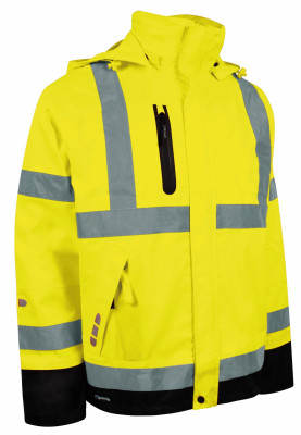 Lyngsøe regenjas Geel