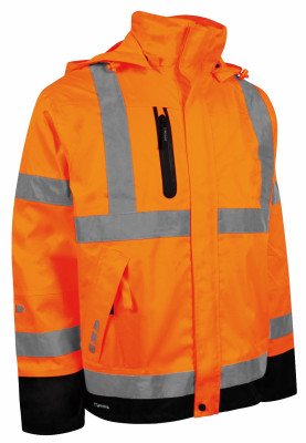 Lyngsøe regenjas Oranje