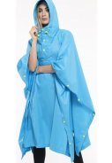 Mac in a Sac regenponcho Blauw/Neon 4