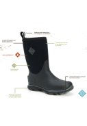 Muck Boots  herenregenlaarzen Zwart - Arctic Excursion 2