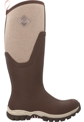 Muck damesregenlaarzen Beige/Bruin - Arctic Sport