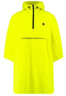 Neon gele Agu Go Grant poncho Essential van Agu