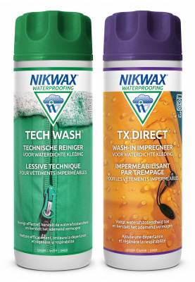 Nikwax wasmiddel Transparant - Twin pack
