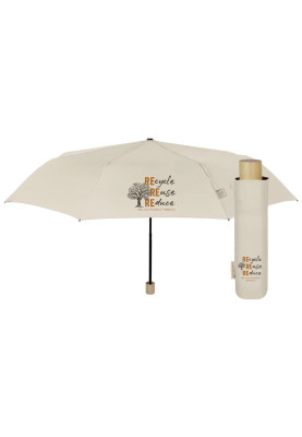 Perletti damesparaplu Beige - Perletti Green