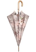 Perletti damesparaplu Beige/Bruin - Perletti Green 3